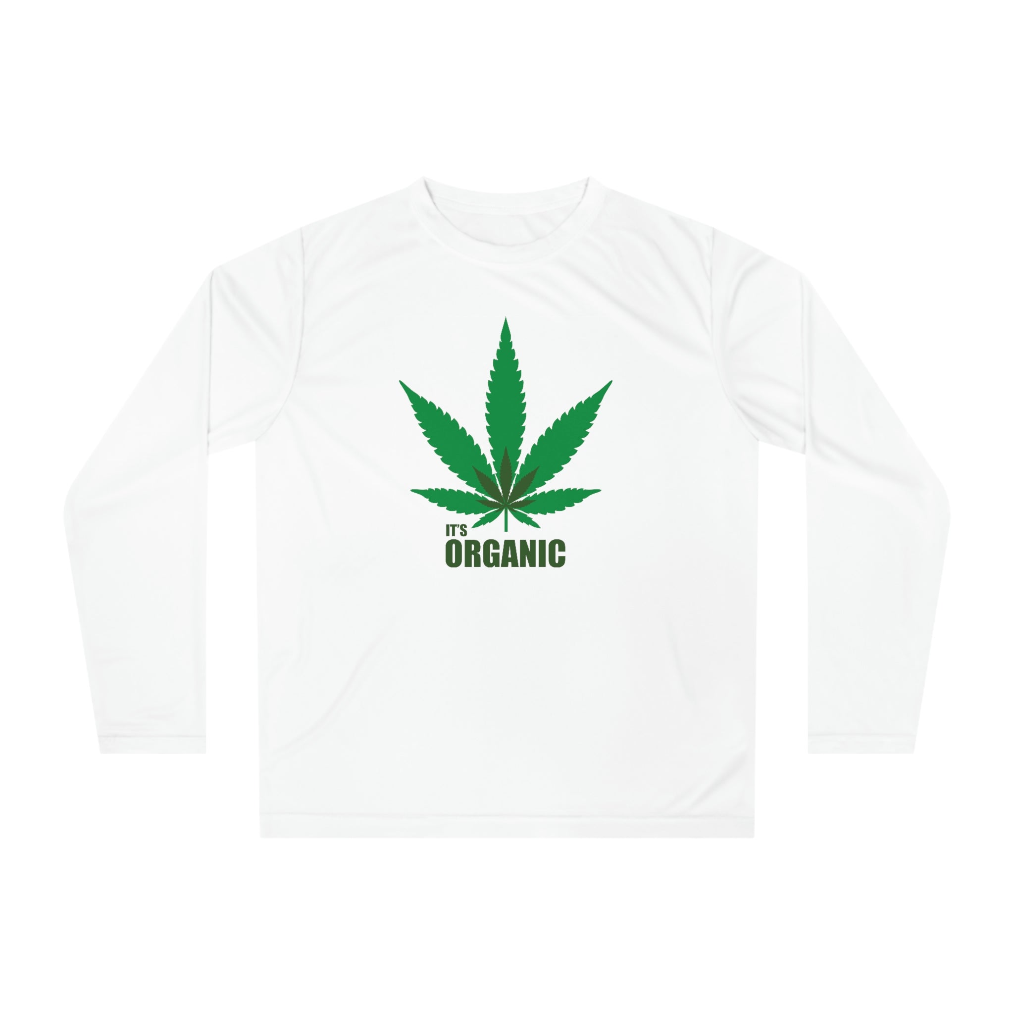 Marijuana Print Performance Shirt UPF 40+